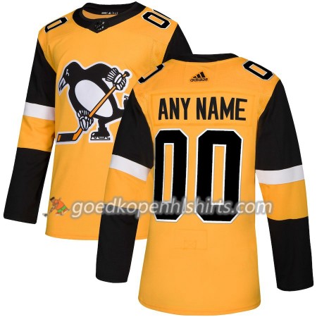 Pittsburgh Penguins Custom Adidas 2018-2019 Alternate Authentic Shirt - Mannen